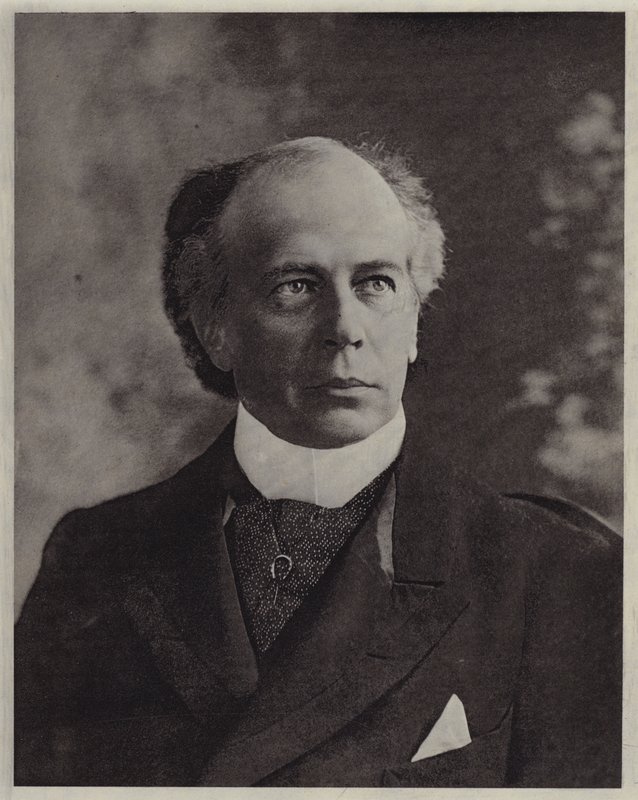 Sir Wilfrid Laurier (foto a p/b) de English Photographer