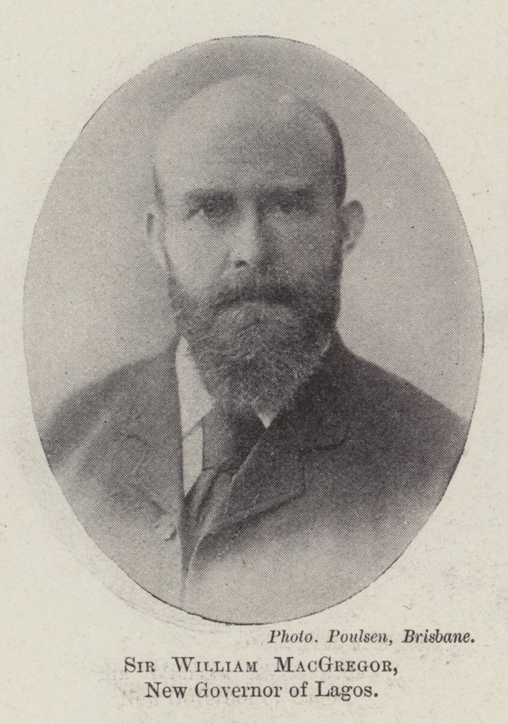 Sir William MacGregor, novo governador de Lagos de English Photographer
