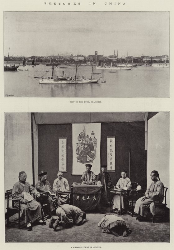 Esboços na China de English Photographer