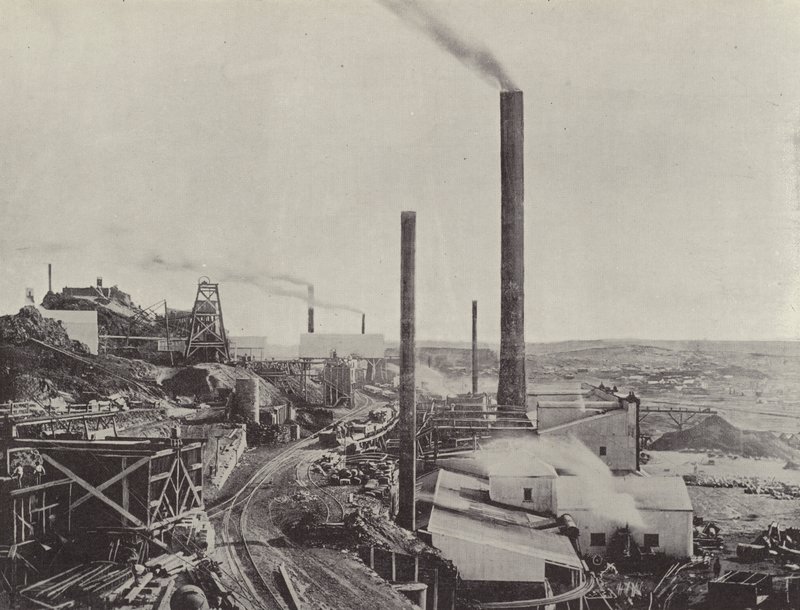 Obras de fundição, Broken Hill de English Photographer