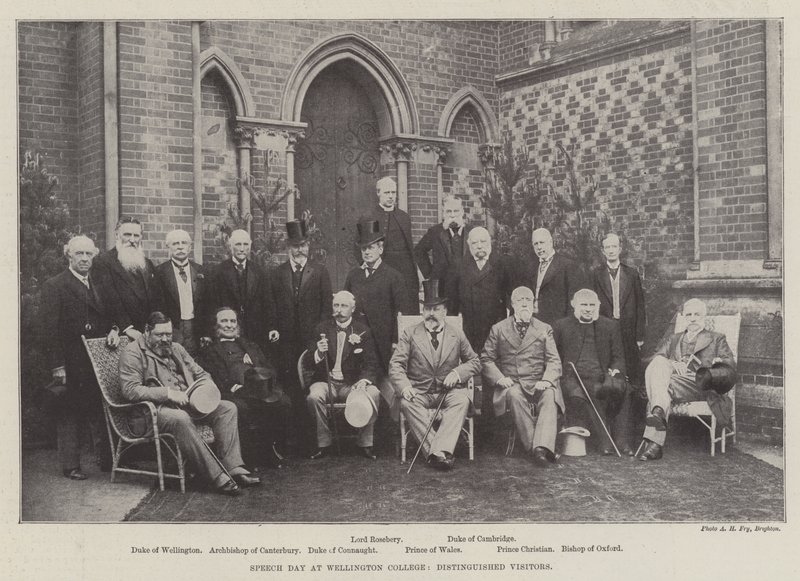 Dia do Discurso na Wellington College, Visitantes Ilustres de English Photographer