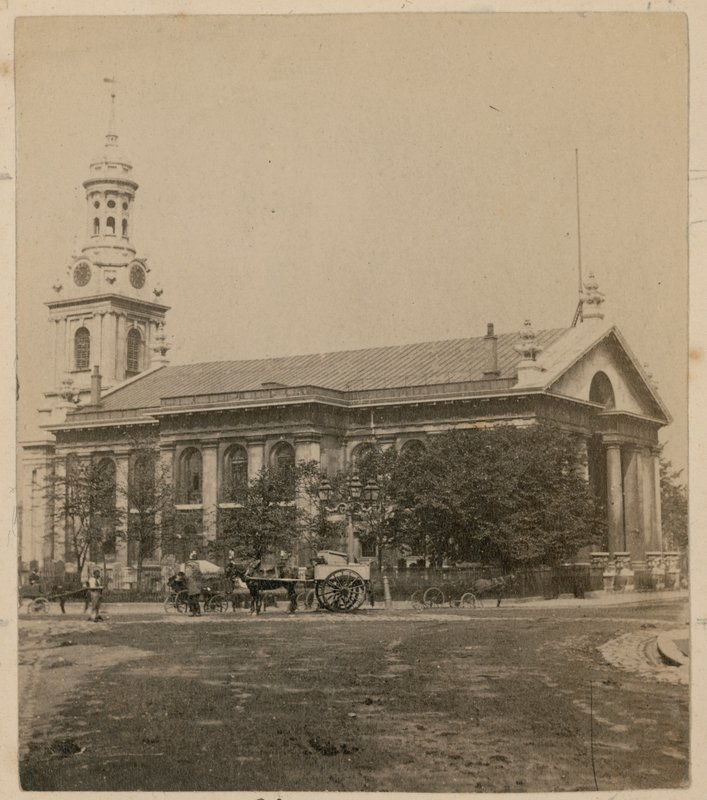 St Alphege. Igreja paroquial de Greenwich de English Photographer