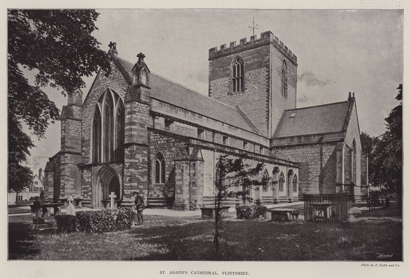 Catedral de São Asaphs, Flintshire de English Photographer