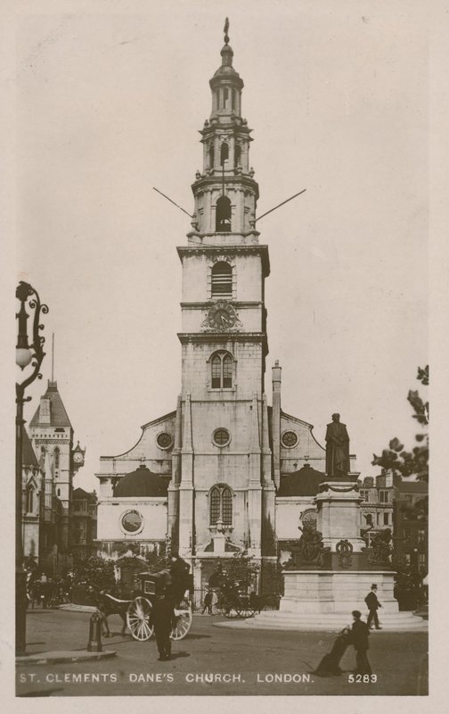 Igreja de St Clements Danes, Londres de English Photographer