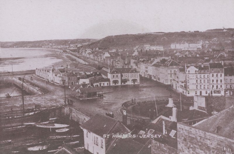 São Heliers, Jersey (foto a p/b) de English Photographer