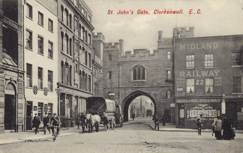 St Johns Gate, Clerkenwell, CE de English Photographer