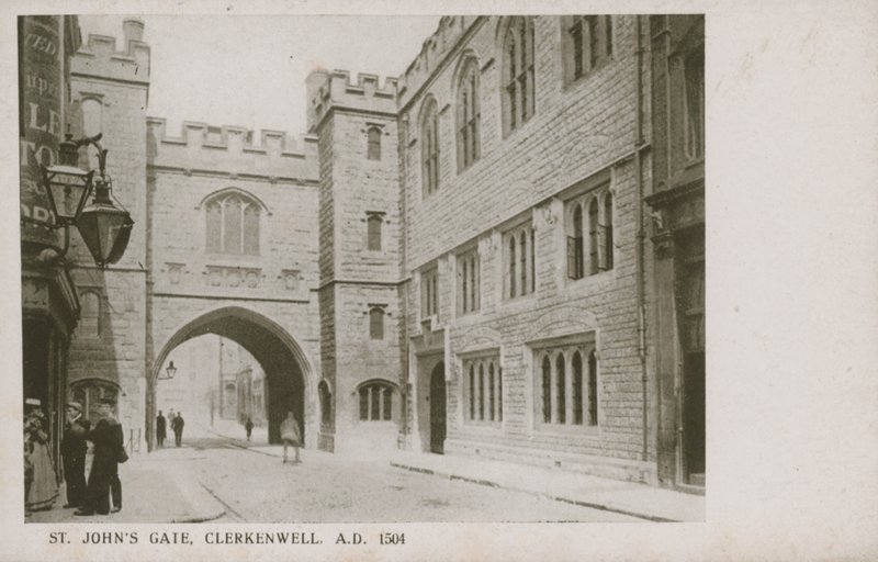 Portão de St Johns, Clerkenwell, Londres de English Photographer