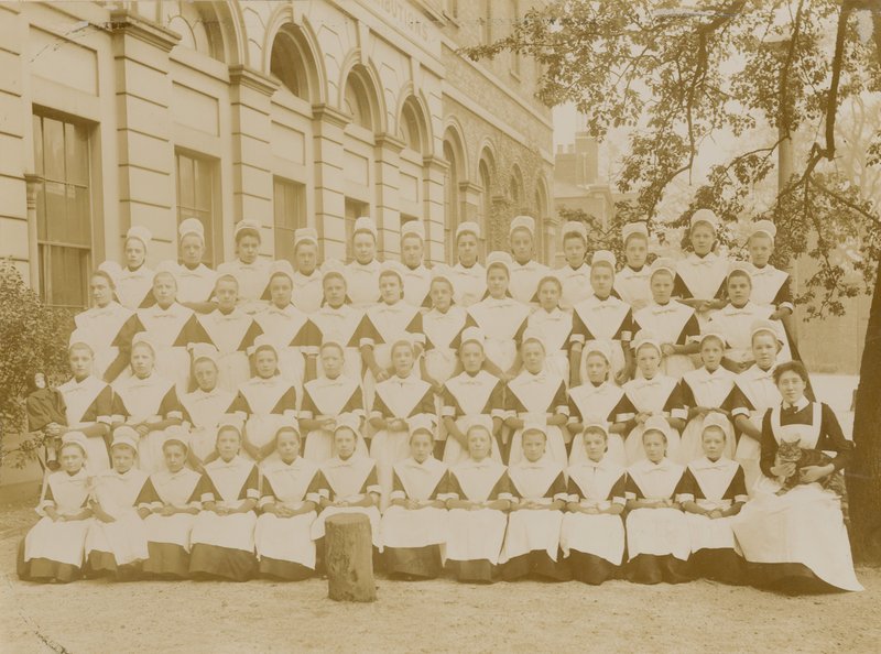 St Marylebone Charity School para meninas de English Photographer