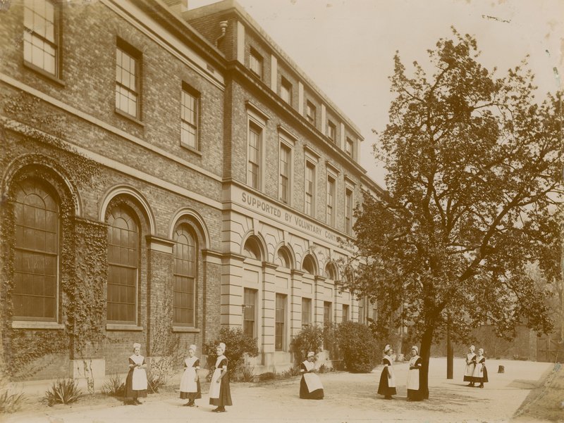 St Marylebone Charity School para meninas de English Photographer