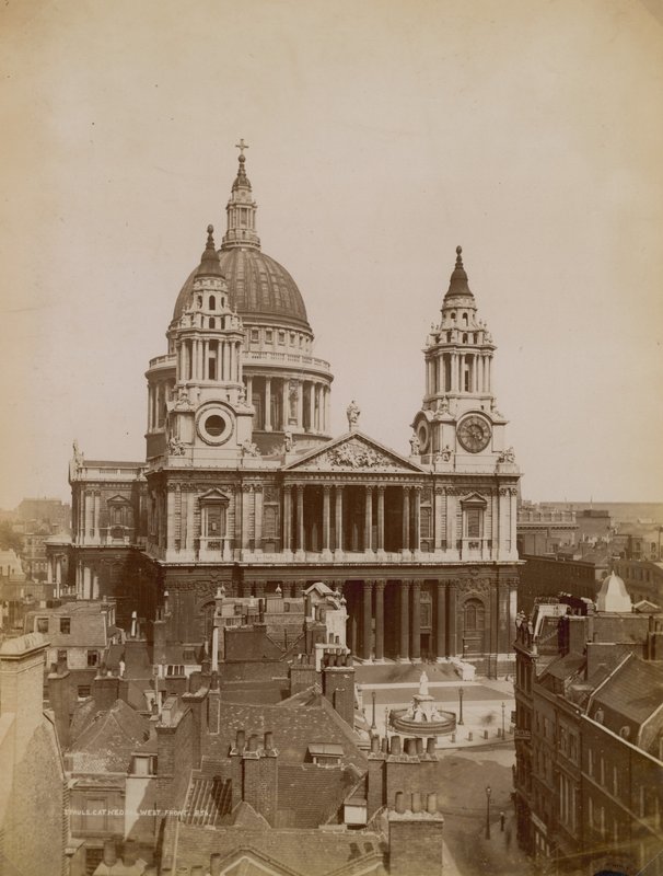 St Pauls Cathedral, Londres, início do século XX de English Photographer