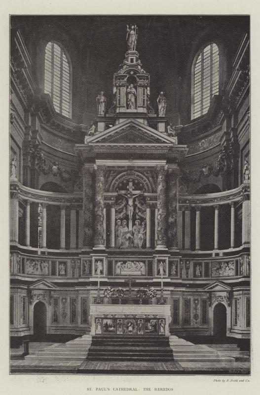 Catedral de St Pauls, o Reredos de English Photographer