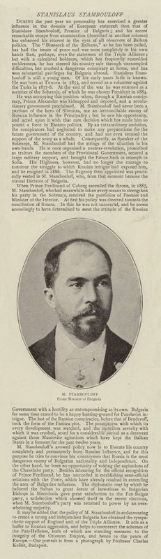 Stanislaus Stambouloff de English Photographer