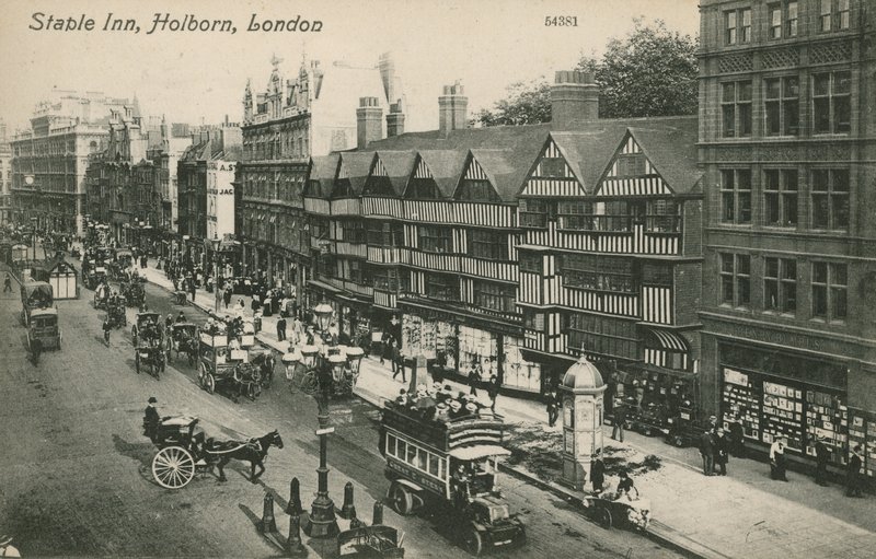 Staple Inn, Holborn, Londres de English Photographer