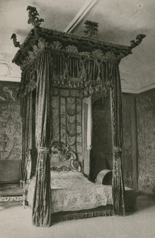 Quarto do estado, Haddon Hall de English Photographer