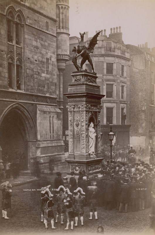 Memorial do Temple Bar de English Photographer