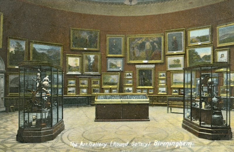 The Art Gallery, Birmingham (foto a cores) de English Photographer