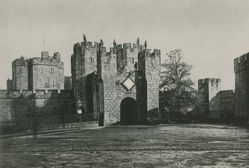 O Barbican, Castelo de Alnwick de English Photographer