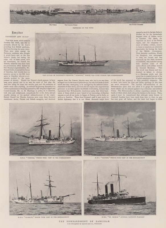 O bombardeio de Zanzibar de English Photographer