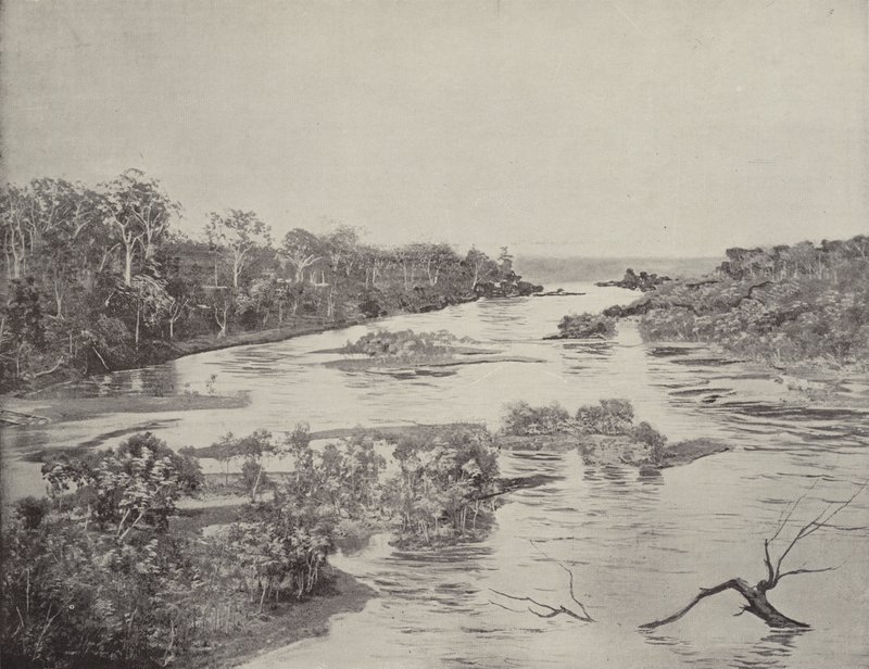 O rio Boyne, Queensland de English Photographer