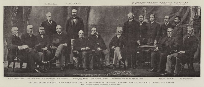 O Alto Comissariado Conjunto Britânico-Americano para a Solução de Questões em Litígio entre os Estados Unidos e o Canadá de English Photographer