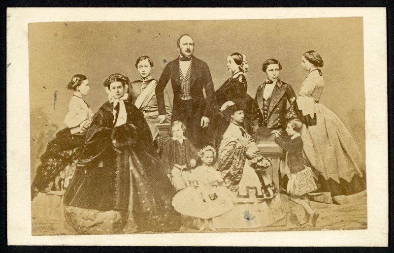 A família real britânica de English Photographer