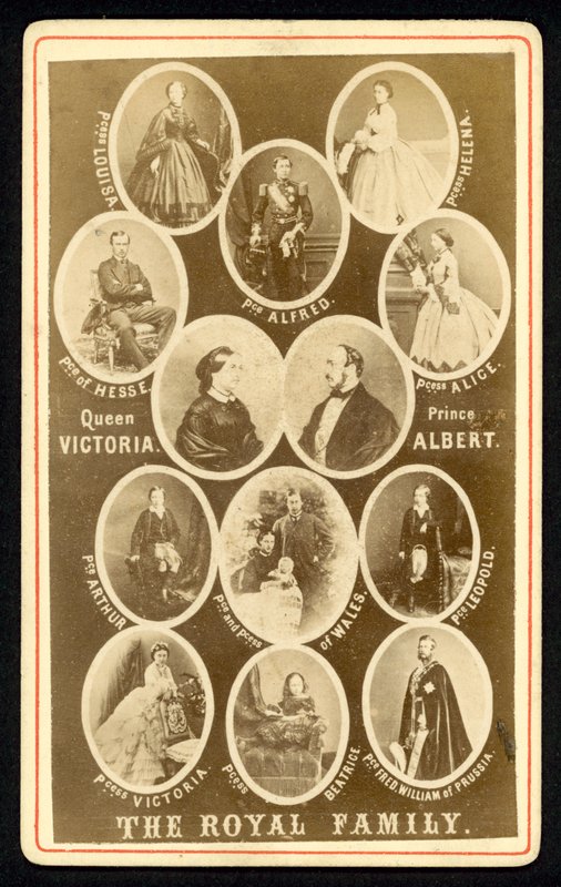 A família real britânica de English Photographer