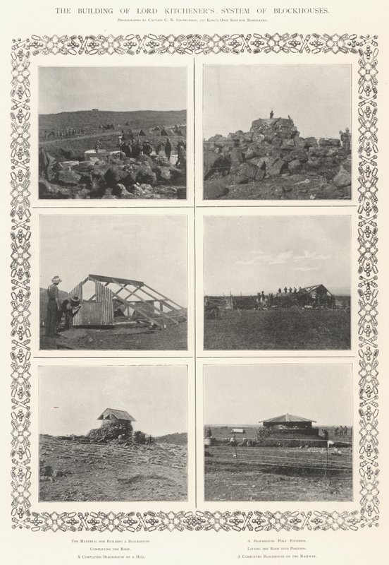 O Sistema de Construção de Lord Kitcheners Blockhouses de English Photographer