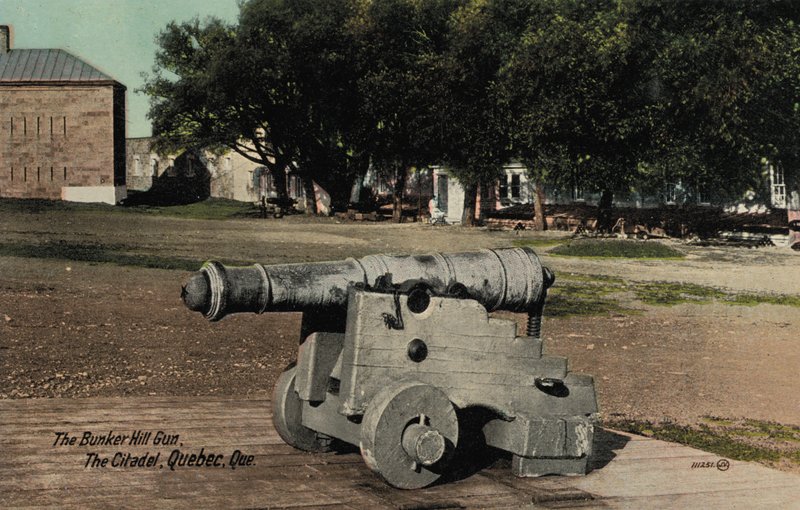 The Bunker Hill Gun, The Citadel, Quebec (foto) de English Photographer
