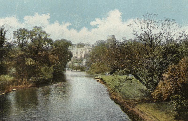 O castelo, Warwick de English Photographer