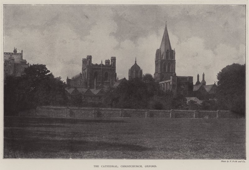 A catedral, christchurch, oxford de English Photographer