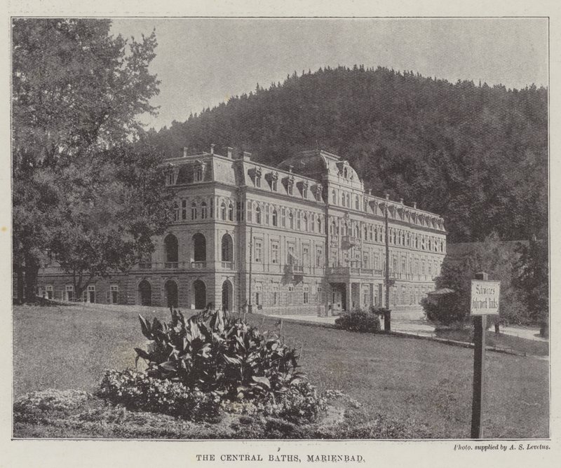 Os Banhos Centrais, Marienbad de English Photographer
