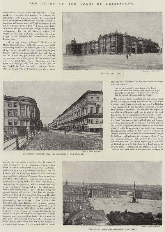 As cidades do czar, São Petersburgo de English Photographer