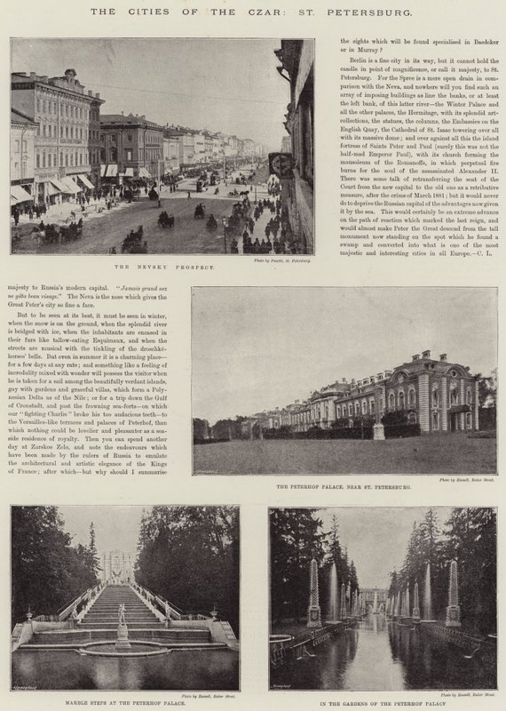 As cidades do czar, São Petersburgo de English Photographer