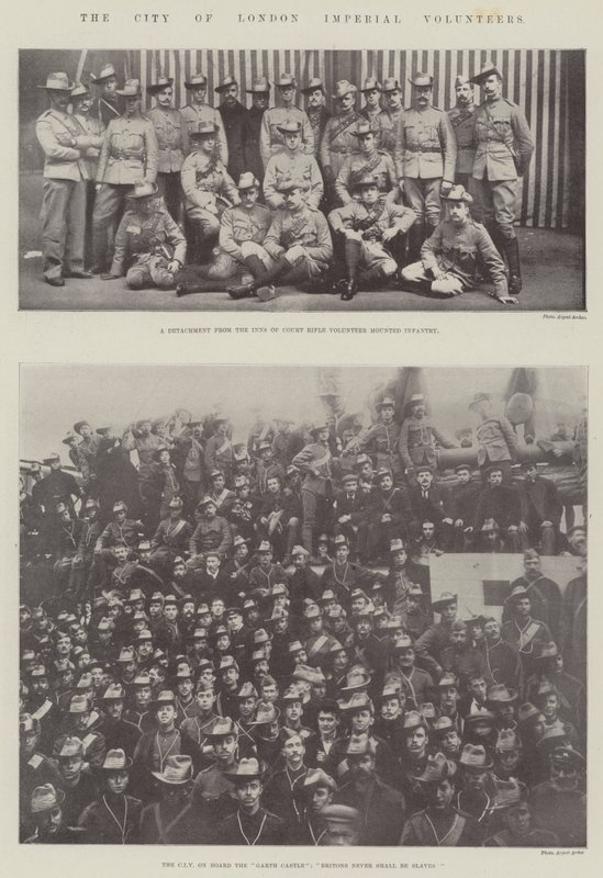 Voluntários Imperiais da Cidade de Londres de English Photographer