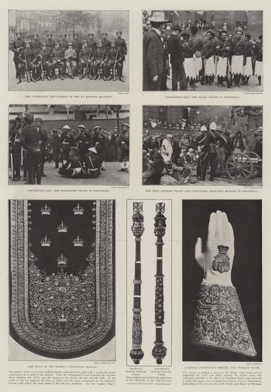 A coroação de Eduardo VII de English Photographer