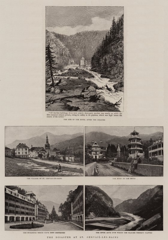 O desastre em St Gervais-les-Bains de English Photographer