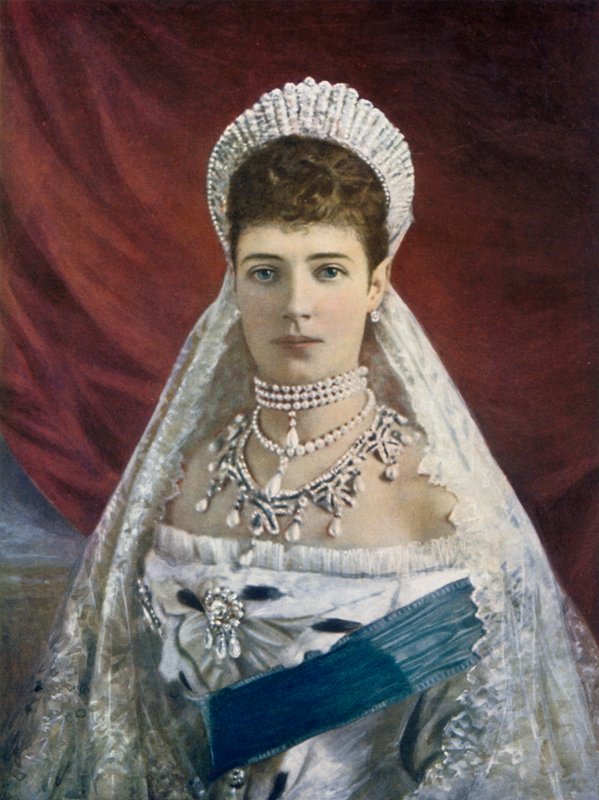 A imperatriz viúva da Rússia de English Photographer