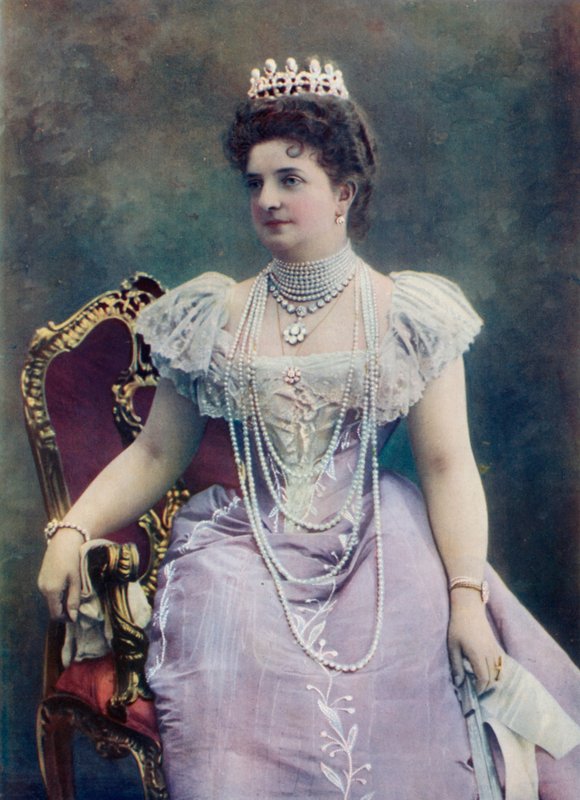 A rainha honorária Margherita da Itália de English Photographer