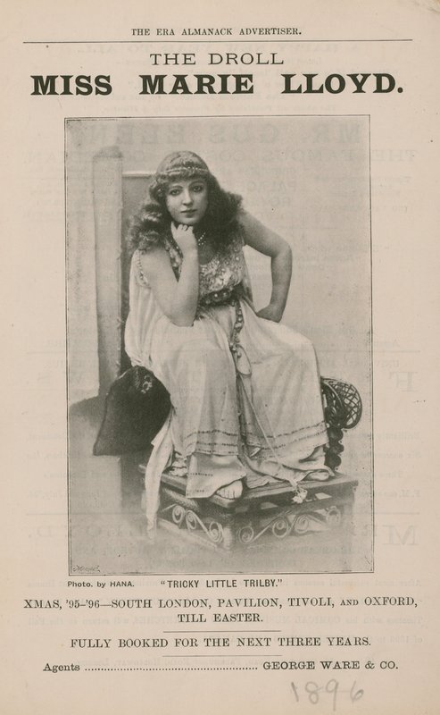 A Droll Miss Marie Lloyd de English Photographer