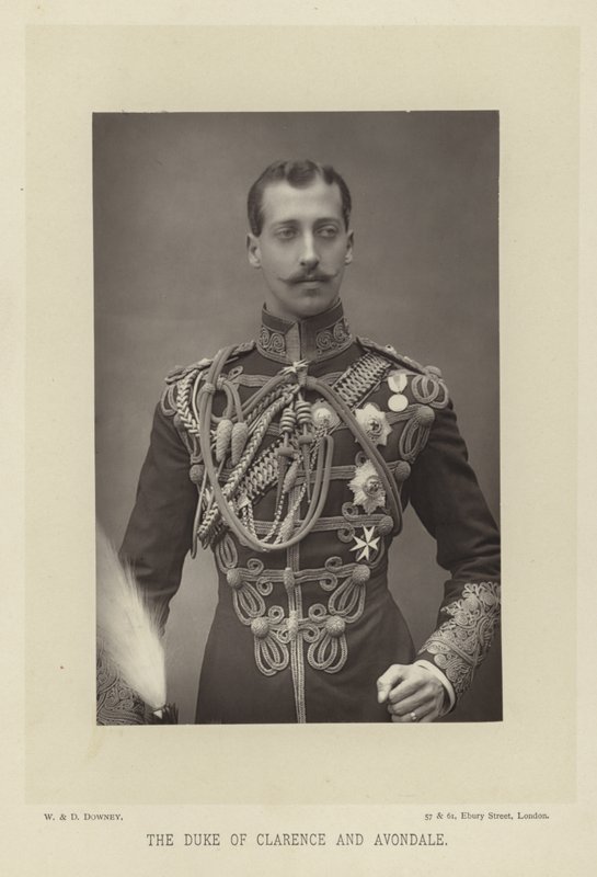 O duque de Clarence e Avondale de English Photographer