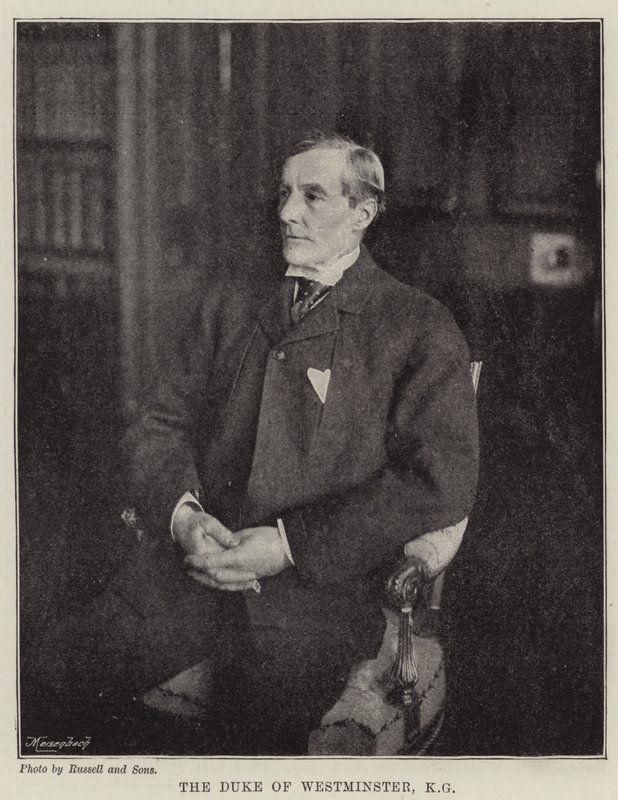 O duque de Westminster, KG de English Photographer