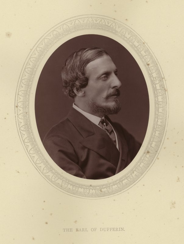 O conde de Dufferin de English Photographer
