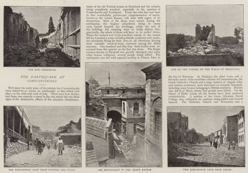 O terremoto em Constantinopla de English Photographer