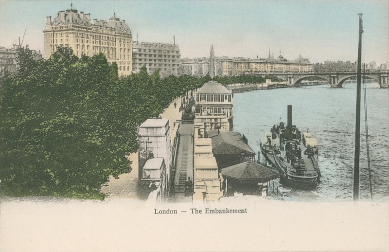 O Embankment, Londres de English Photographer