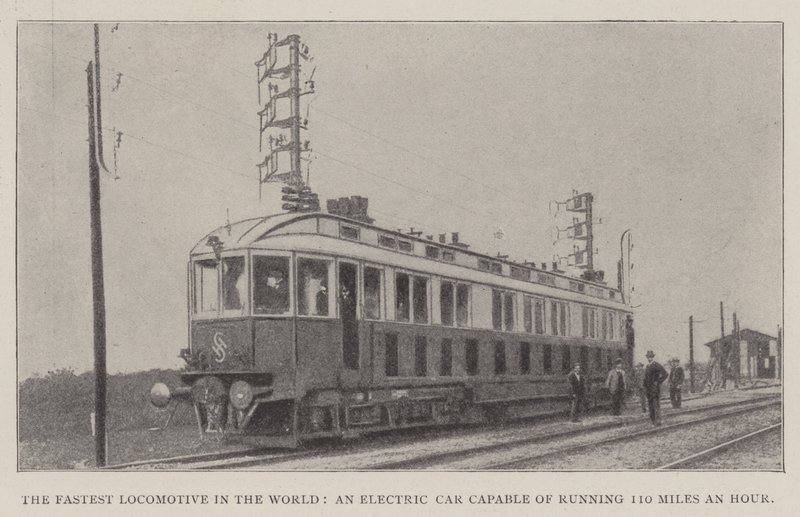 A Locomotiva Mais Rápida do Mundo, um Carro Elétrico Capaz de Correr 110 Milhas por Hora de English Photographer