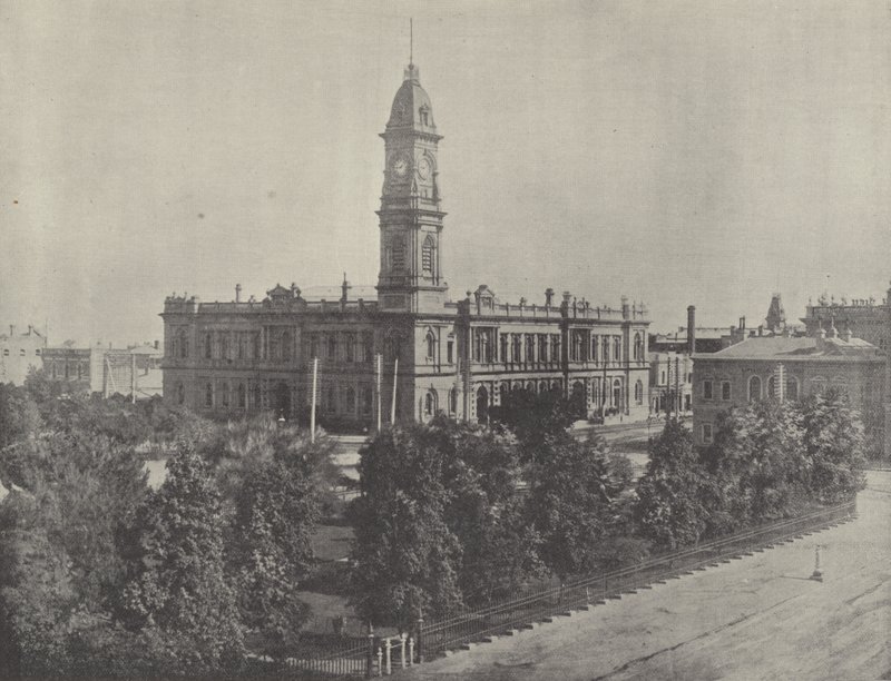 The General Post Office em Adelaide de English Photographer
