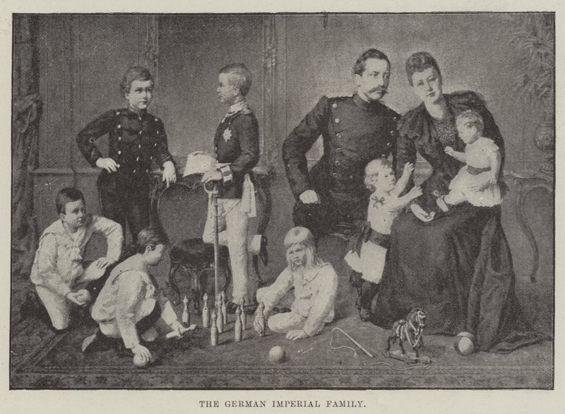 A família imperial alemã de English Photographer