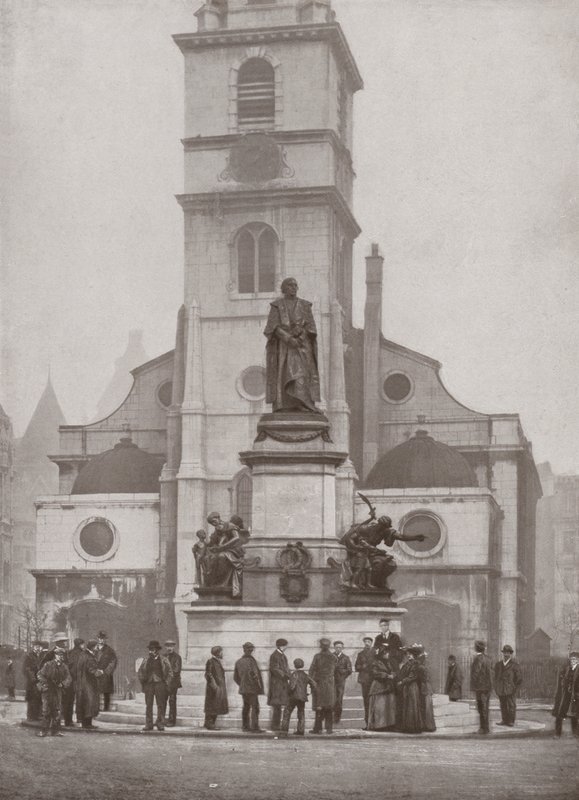 O Memorial Gladstone na Strand de English Photographer