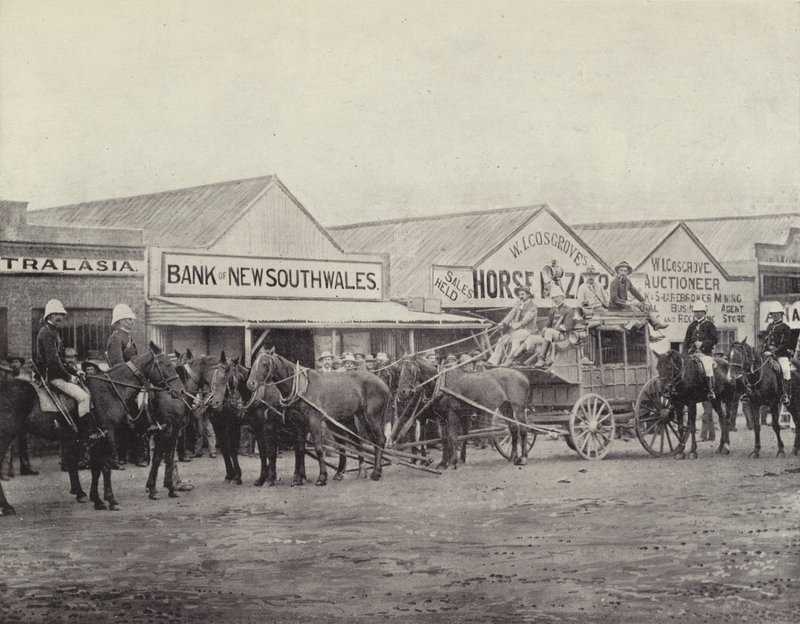 The Gold Escort, Coolgardie de English Photographer