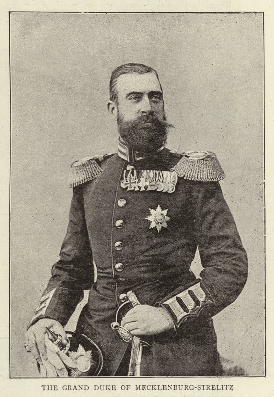 O grão-duque de Mecklenburg-Strelitz de English Photographer